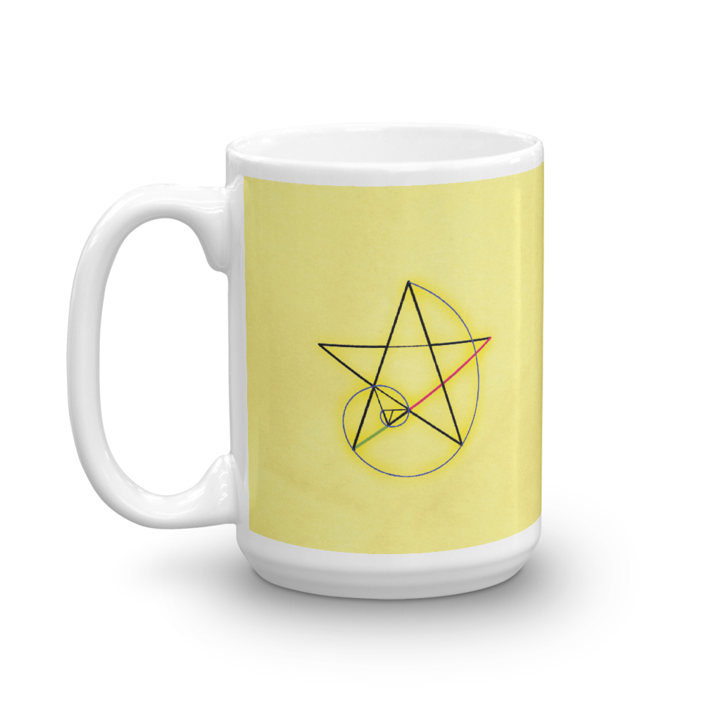 Sunflower/Fibonacci Mug - Image 5