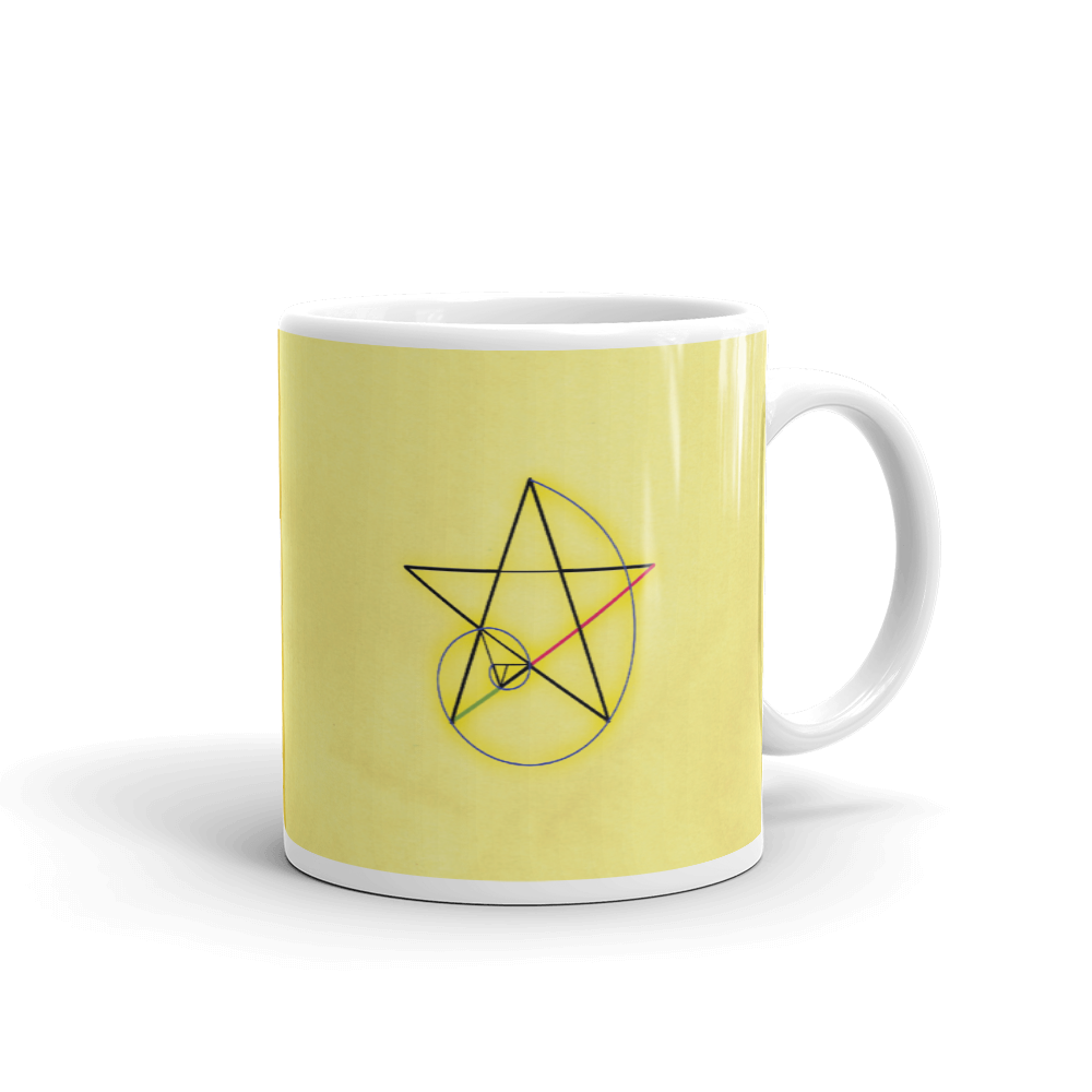 Sunflower/Fibonacci Mug - Image 2
